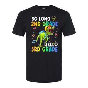 So Long 2nd Grade Hello 3rd Grade Dinosaur Back to School Softstyle CVC T-Shirt