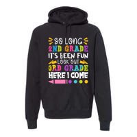  So Long 2nd Grade it's Been Fun | Funny Last Day of School Premium Hoodie