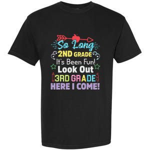 So Long 2nd Grade Look Out Grad Hello 3rd Grade Garment-Dyed Heavyweight T-Shirt