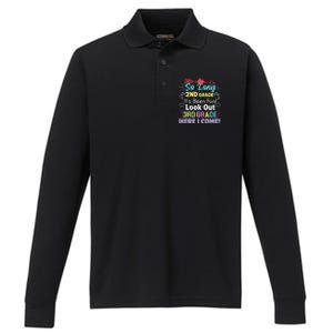 So Long 2nd Grade Look Out Grad Hello 3rd Grade Performance Long Sleeve Polo