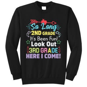 So Long 2nd Grade Look Out Grad Hello 3rd Grade Sweatshirt