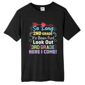 So Long 2nd Grade Look Out Grad Hello 3rd Grade Tall Fusion ChromaSoft Performance T-Shirt