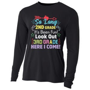 So Long 2nd Grade Look Out Grad Hello 3rd Grade Cooling Performance Long Sleeve Crew