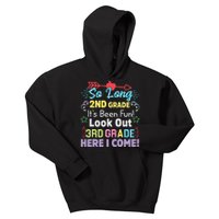 So Long 2nd Grade Look Out Grad Hello 3rd Grade Kids Hoodie