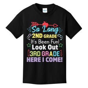 So Long 2nd Grade Look Out Grad Hello 3rd Grade Kids T-Shirt