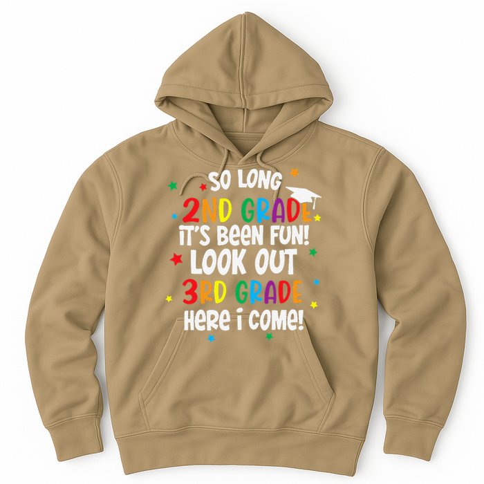 So Long 2nd Grade Look Out Kindergarten Funny Graduation Hoodie