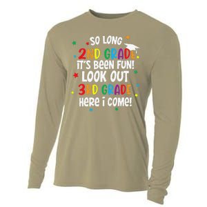 So Long 2nd Grade Look Out Kindergarten Funny Graduation Cooling Performance Long Sleeve Crew