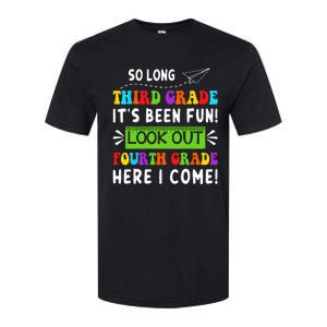 So Long 3rd Grade Look Out 4th Grade Here I Come Students Softstyle CVC T-Shirt