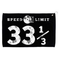 Speed Limit 33 13 Vinyl For Music Record Collector Grommeted Golf Towel