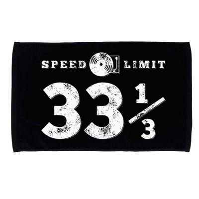 Speed Limit 33 13 Vinyl For Music Record Collector Microfiber Hand Towel