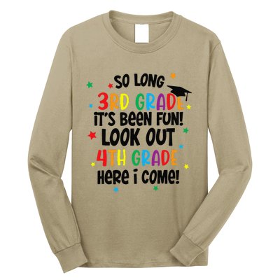 So Long 3rd Grade Look Out Kindergarten Funny Graduation Gift Long Sleeve Shirt