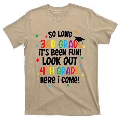 So Long 3rd Grade Look Out Kindergarten Funny Graduation Gift T-Shirt