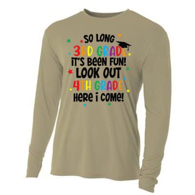 So Long 3rd Grade Look Out Kindergarten Funny Graduation Gift Cooling Performance Long Sleeve Crew