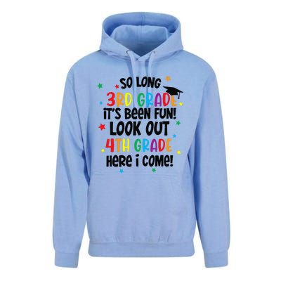 So Long 3rd Grade Look Out Kindergarten Funny Graduation Gift Unisex Surf Hoodie