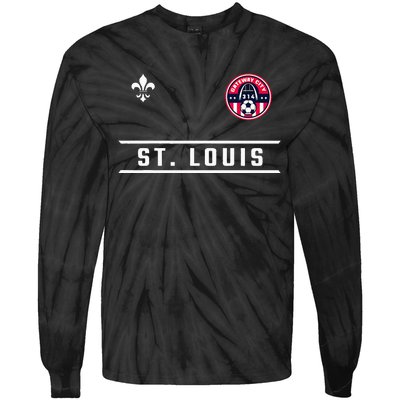 St. Louis 314 Area Code Classic Gateway Tie-Dye Long Sleeve Shirt