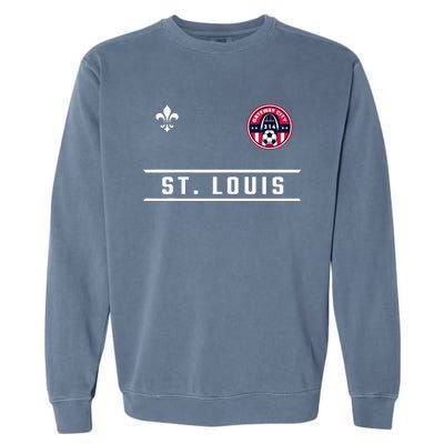 St. Louis 314 Area Code Classic Gateway Garment-Dyed Sweatshirt