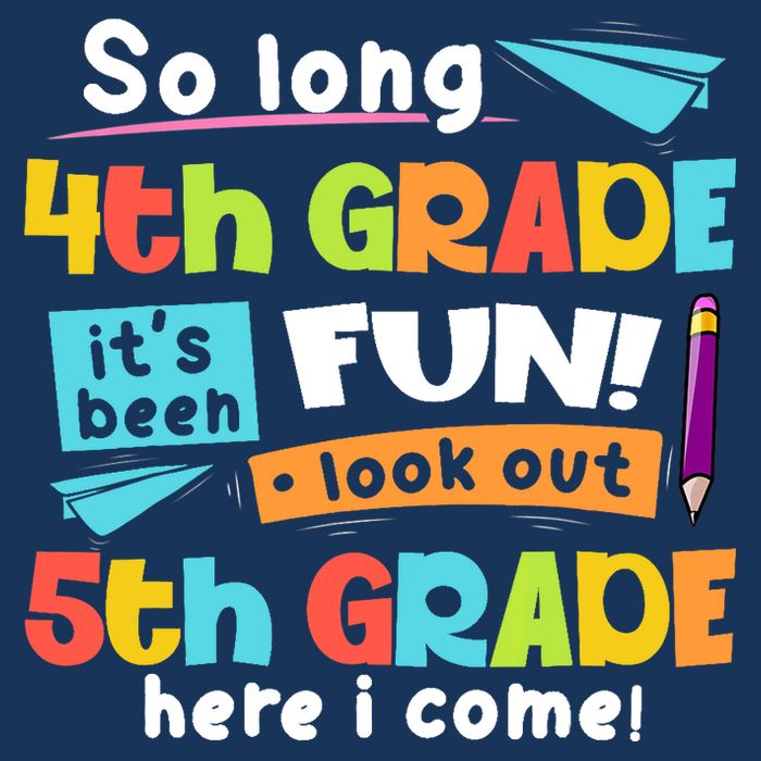 So Long 4th Grade 5th Grade Here I Come Graduation Boy Baby Bodysuit