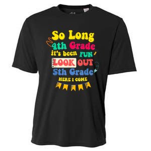 So Long 4th Grade 5th Grade Here I Come Graduation Cooling Performance Crew T-Shirt