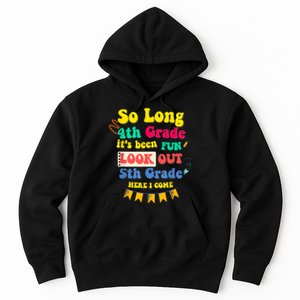 So Long 4th Grade 5th Grade Here I Come Graduation Hoodie