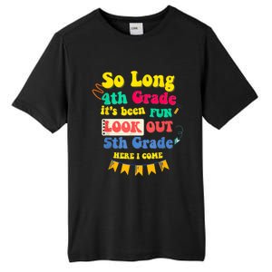 So Long 4th Grade 5th Grade Here I Come Graduation Tall Fusion ChromaSoft Performance T-Shirt