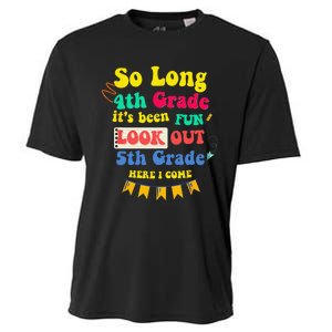 So Long 4th Grade 5th Grade Here I Come Graduation Cooling Performance Crew T-Shirt