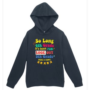 So Long 4th Grade 5th Grade Here I Come Graduation Urban Pullover Hoodie