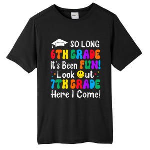 So Long 6th Grade 7th Grade Here I Come Back To School Kid Tall Fusion ChromaSoft Performance T-Shirt