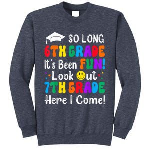 So Long 6th Grade 7th Grade Here I Come Back To School Kid Sweatshirt