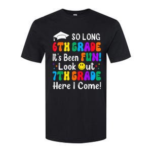 So Long 6th Grade 7th Grade Here I Come Back To School Kid Softstyle CVC T-Shirt