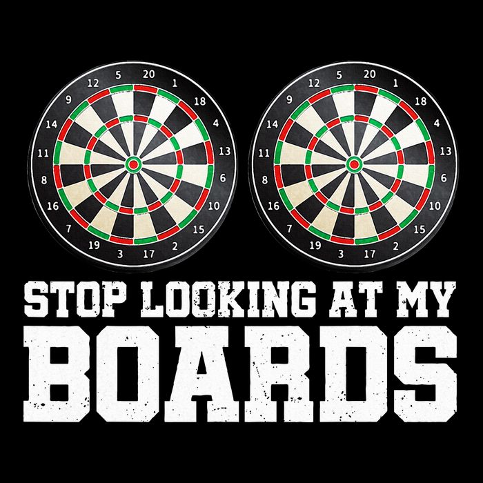 Stop Looking At My Board Dart Player Darting Dartboard 180 Drawstring Bag