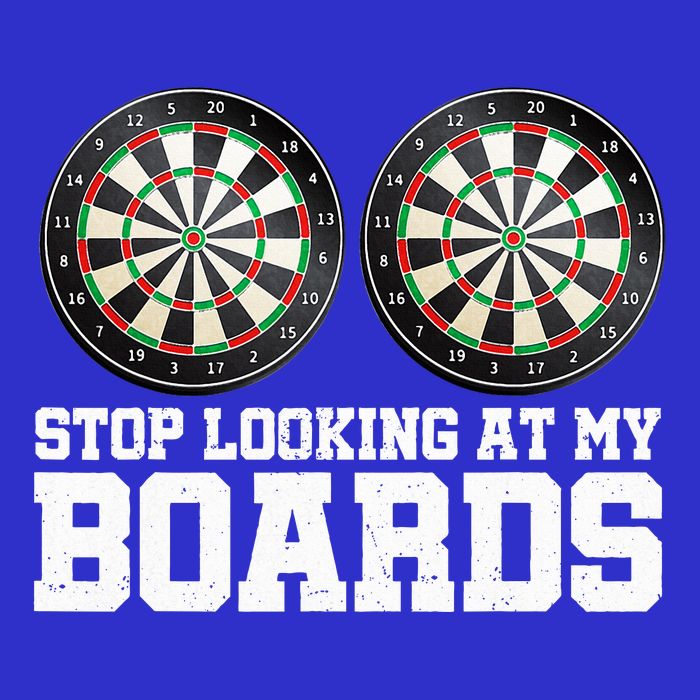 Stop Looking At My Board Dart Player Darting Dartboard 180 Mousepad