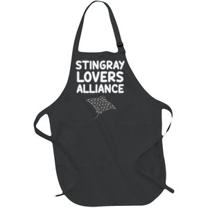 Stingray Lovers Alliance Cartilaginous Fish Sharks Oceans Full-Length Apron With Pockets