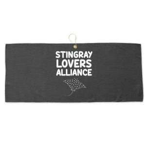 Stingray Lovers Alliance Cartilaginous Fish Sharks Oceans Large Microfiber Waffle Golf Towel