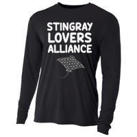 Stingray Lovers Alliance Cartilaginous Fish Sharks Oceans Cooling Performance Long Sleeve Crew