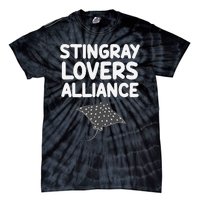 Stingray Lovers Alliance Cartilaginous Fish Sharks Oceans Tie-Dye T-Shirt