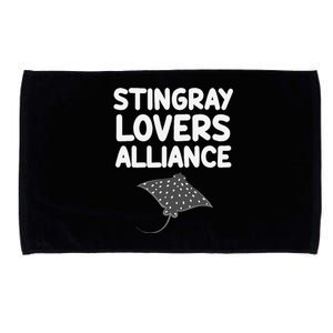 Stingray Lovers Alliance Cartilaginous Fish Sharks Oceans Microfiber Hand Towel