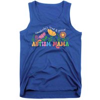 SomebodyS Loud And Proud Autism Mama Autism Awareness Mother Gift Tank Top