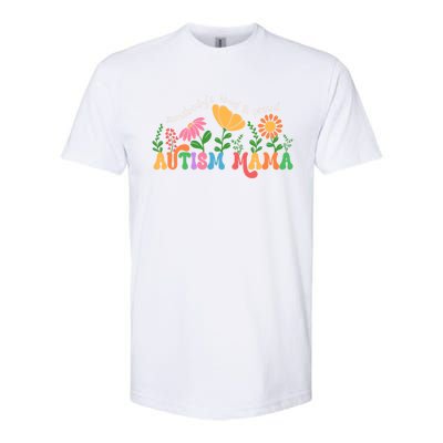 SomebodyS Loud And Proud Autism Mama Autism Awareness Mother Gift Softstyle CVC T-Shirt