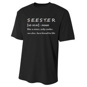 Seester Like A Sister Only Cooler Performance Sprint T-Shirt