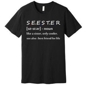 Seester Like A Sister Only Cooler Premium T-Shirt