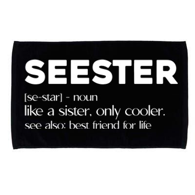 Seester Like A Sister Only Cooler Microfiber Hand Towel