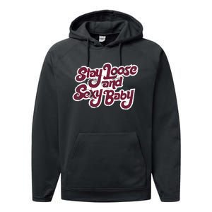 Stay Loose And Sexy Baby Philadelphia Baseball Performance Fleece Hoodie