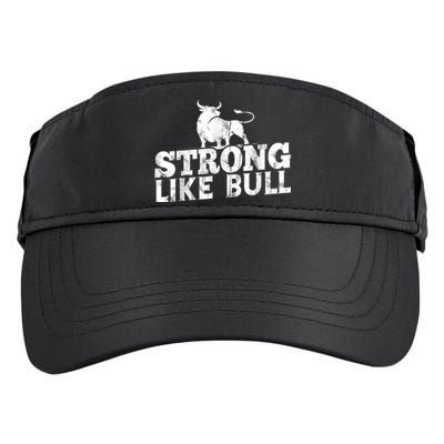 Strong Like A Bull Powerlifting Bodybuilding Adult Drive Performance Visor