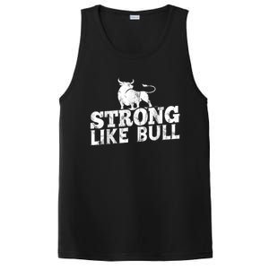 Strong Like A Bull Powerlifting Bodybuilding PosiCharge Competitor Tank