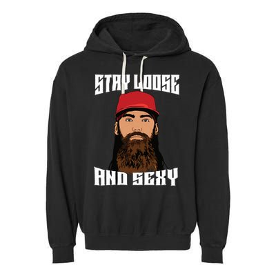 Stay Loose And Sexy Garment-Dyed Fleece Hoodie