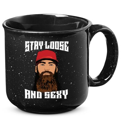 Stay Loose And Sexy 15oz Campfire Ceramic Mug