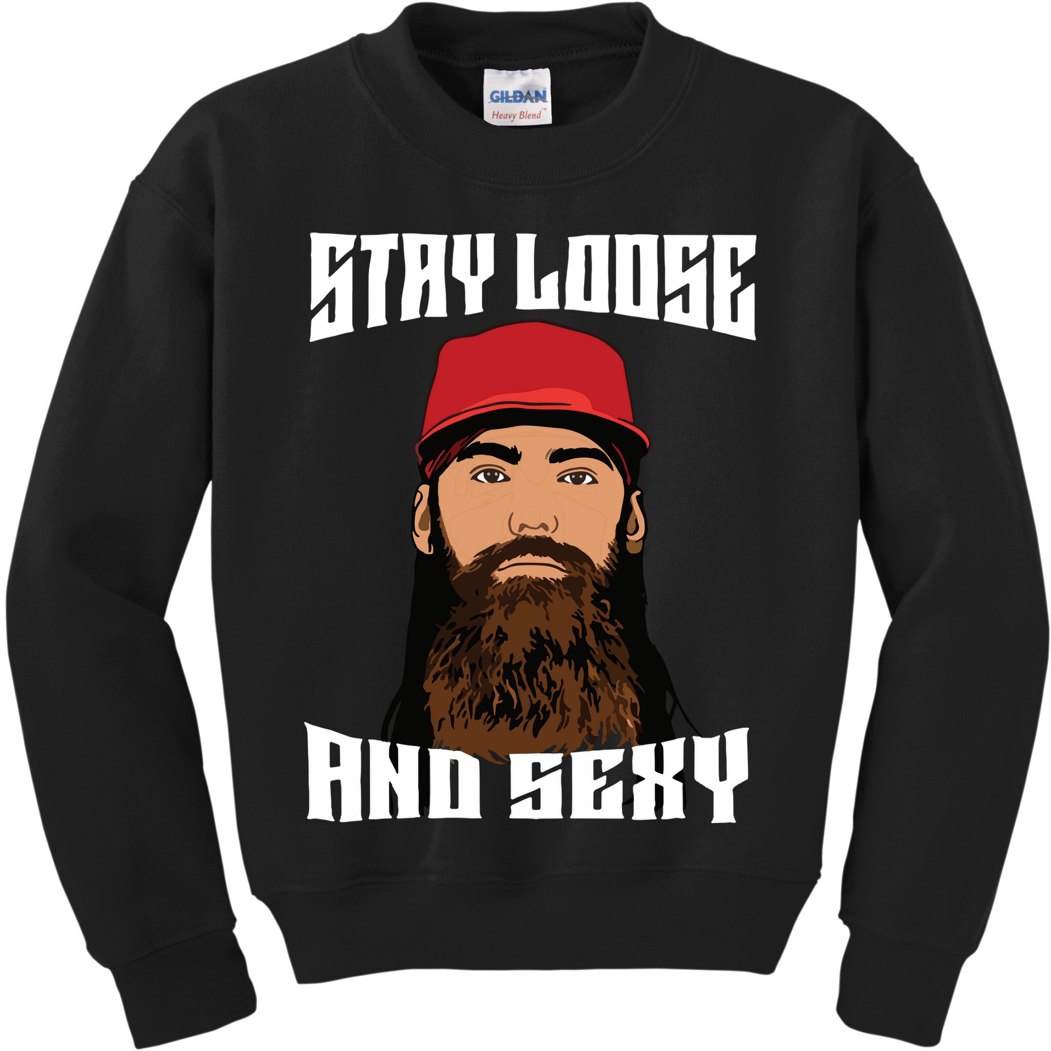 Stay Loose And Sexy Kids Sweatshirt