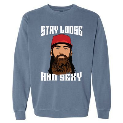 Stay Loose And Sexy Garment-Dyed Sweatshirt