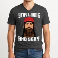 Stay Loose And Sexy V-Neck T-Shirt