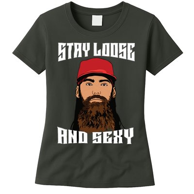Stay Loose And Sexy Womens T-Shirt